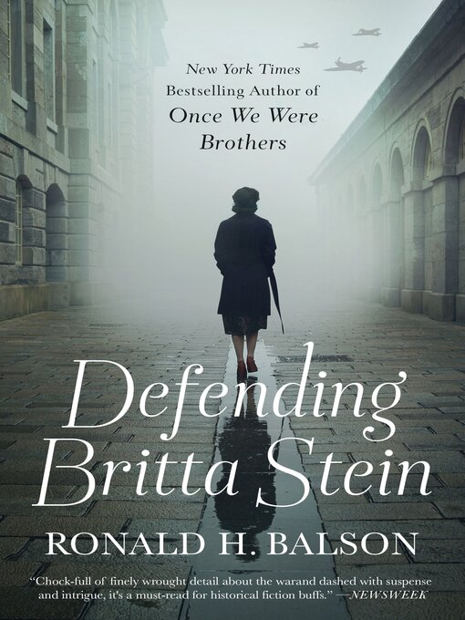 Title details for Defending Britta Stein by Ronald H. Balson - Wait list